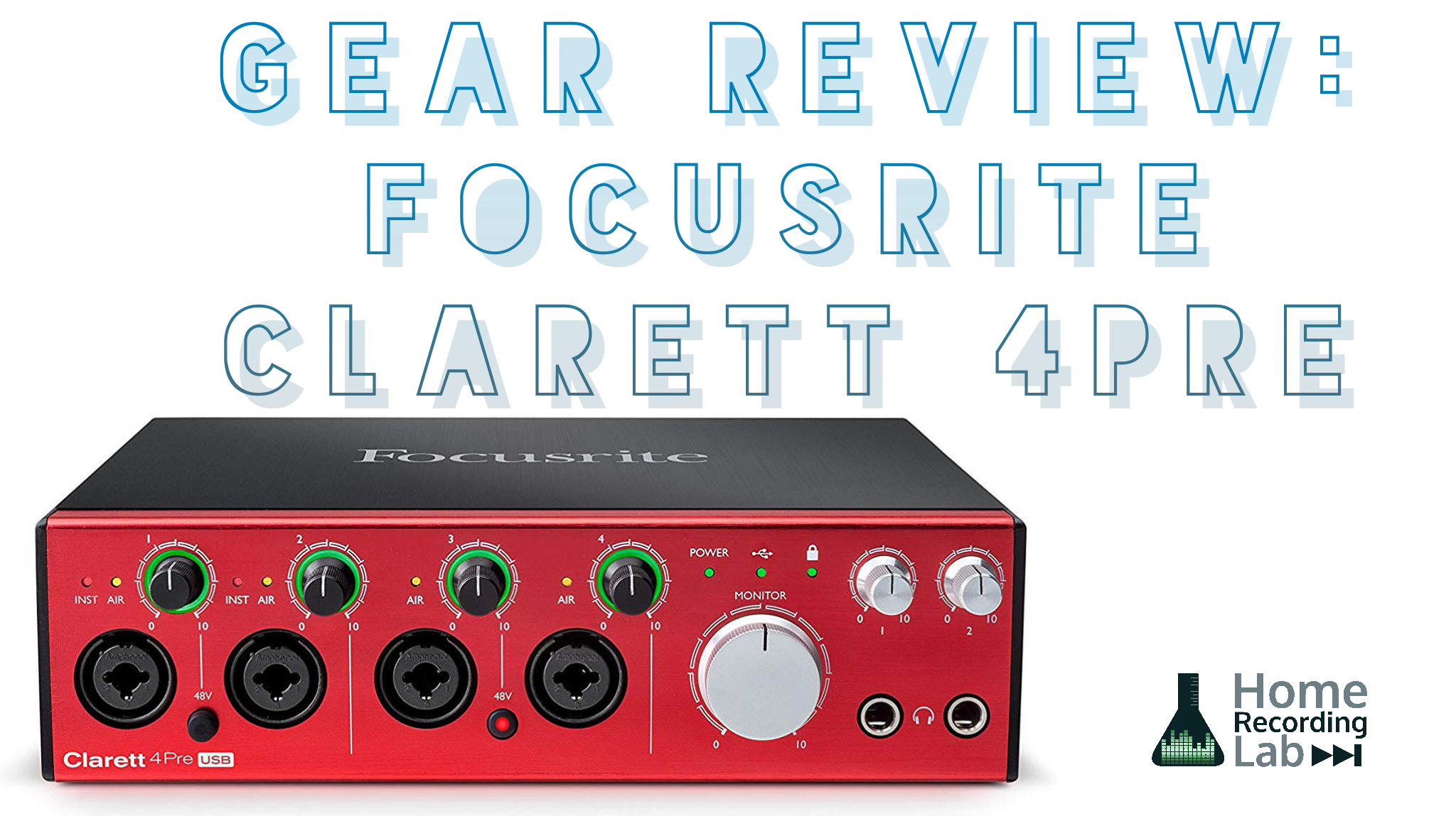Focusrite 4Pre Review - Recording Lab